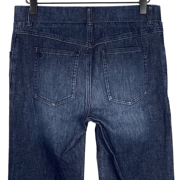 Betabrand Jeans Womens Small Midrise Elastic Waist Pull On Yoga Denim Stretch - Picture 4 of 9
